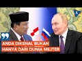 Momen Putin Puji Kiprah Prabowo dari Dunia Militer hingga Politik