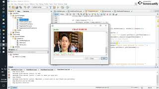 Chat Client Server with GUI using Java [Distributed Systems]
