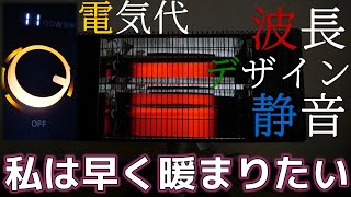 【遠赤外線暖房機】ダイキンのセラムヒートがやってきた。体の芯まで温かいぜ！デロンギ  ERFT11WS-H【ふぶきテトラ】