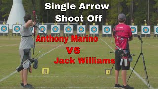 Jack Williams vs Anthony Marino Single Arrow Shoot Off Gator Cup 2020 | Olympic Recurve