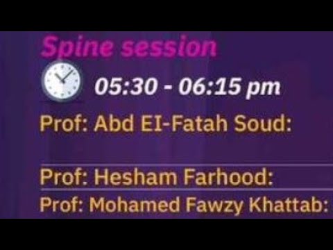 Spine Session Youtube