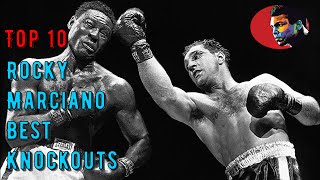 Top 10 Rocky Marciano Best Knockouts | Highlights HD ElTerribleProduction​