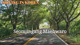 4K ASMR Korea drive / 광양에서 구례 / 평일 오전 섬진강 매화마을 강변도로 주행