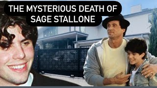 Sage Stallone : The Mysterious Death of Sylvester Stallone’s Son from Rocky 5 plus His Grave