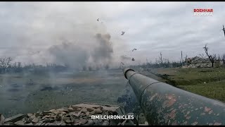 Танковый бой 11-го полка НМ ДНР