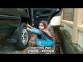 Amazing / 8 years girl,change car tyer..Budak perempuan umur 8 tahun tukar tayar kereta..