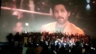 Ala Vaikuntapuram loo Ramuloo Ramulaa Song Fans Craze In Natraj Theatre 70mm