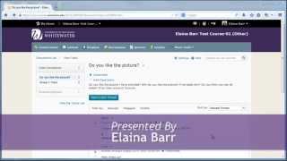 Desire2Learn v10.3 Discussions How to Delete