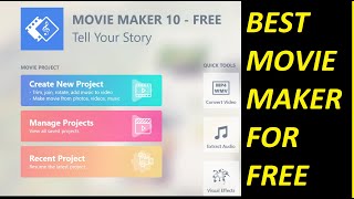 Movie maker 10 full tutorial in Hindi 2020 | Best Movie maker for windows | Windows movie maker