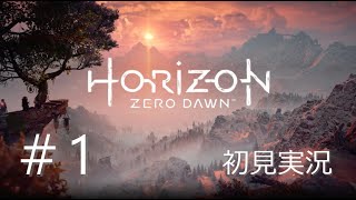 Horizon Zero Dawn（ホライゾンゼロドーン）【初見実況】＃1