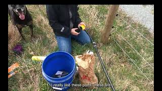 Installing a Valve on Your Water Line for Your Pasture