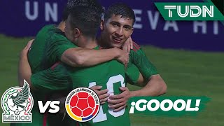 ¡SEGUNDO GOL! González solo la empuja | México 2-0 Colombia | Amistoso Sub 23 | TUDN