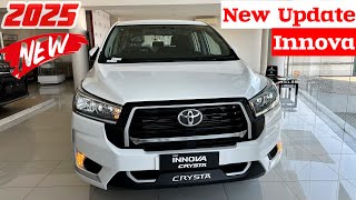 2025 New Toyota Innova Crysta 8 Seater Review | Toyota Innova Crysta 2025 | Innova Crysta✔️innova