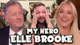 Elle Brooke Is Hilarious and Takes On Piers Morgan - @ellebrookeuk