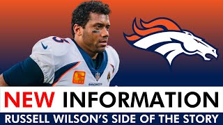 Russell Wilson BREAKS SILENCE On His Benching: What Went Down & Full Story | Broncos News