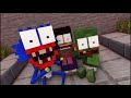 black sprunki annoy huggy minecraft animation