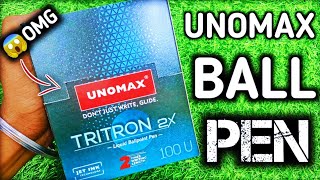 Best Ball Pen UNOMAX Tritron 2X Detailed Review Video BY MR LOVE A2Z