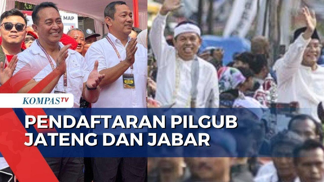 Hari Pertama Pendaftaran Pilgub: Dedi Mulyadi-Erwan Di Jabar, Andika ...