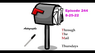 TTM Thursday Episode 244 ( 3 Baseball Returns ) Through The Mail Thursdays TTM Autographs