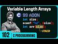 Variable Length Arrays in C