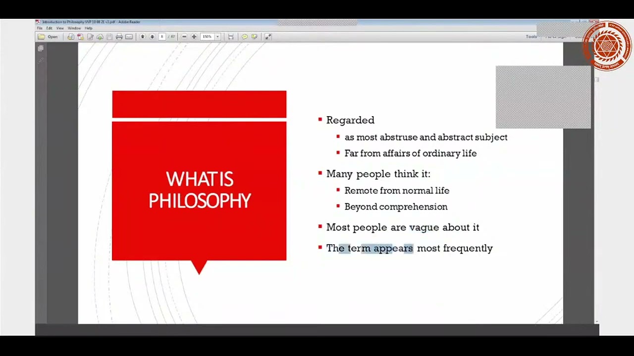 Introduction To Philosophy: Definition, Nature And Scope, Concept ...