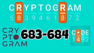 CRYPTOGRAM level 683 684
