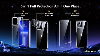 Humixx Crystal Clear Case Designed for iPhone14 series