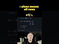 SLICING Numpy array to get single column of multi-dimensional array #shorts #numpy