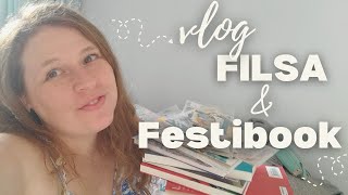 vlog FILSA y FestiBook en Barrio Italia | libros y papelería ✨🌈📚