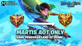 Namatin Mobile Legends tapi Skin Martis Aot Only Sampai Mythic Glory