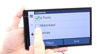 Garmin DriveSmart recommended navigation settings