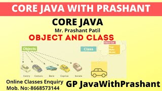 Java OOPs Concepts -Classes, Objects and Methods in Java (Hindi) | GP Java with Prashant