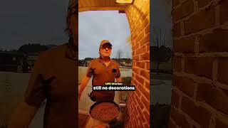 UPS driver gets a surprise