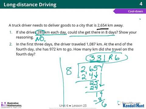 Illustrative Math Grade 4 Unit 6 Lesson 23 Cool Down - YouTube