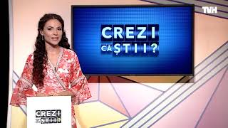 A doua participare la Crezi ca stii? pe TVH (6.10.2018)