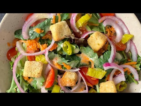 How would you classify accompaniment salad?
