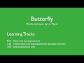 ‘Butterfly’ by Lin Marsh. Learning tracks.