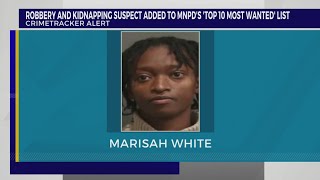 Robbery, kidnapping suspect added to MNPD 'Top 10 Most Wanted' List