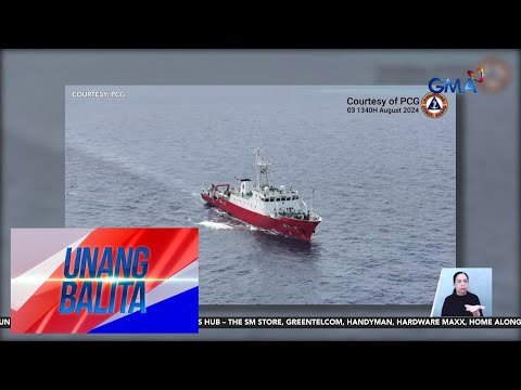 PCG – Chinese research vessel, namataan sa Sabina Shoal sa WPS | Unang Balita