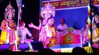 Yakshagana 2019- ಮೆಟ್ಟಿ ಚರ್ಮವ ಸಿಳಿ    best acted by subramanya chittani