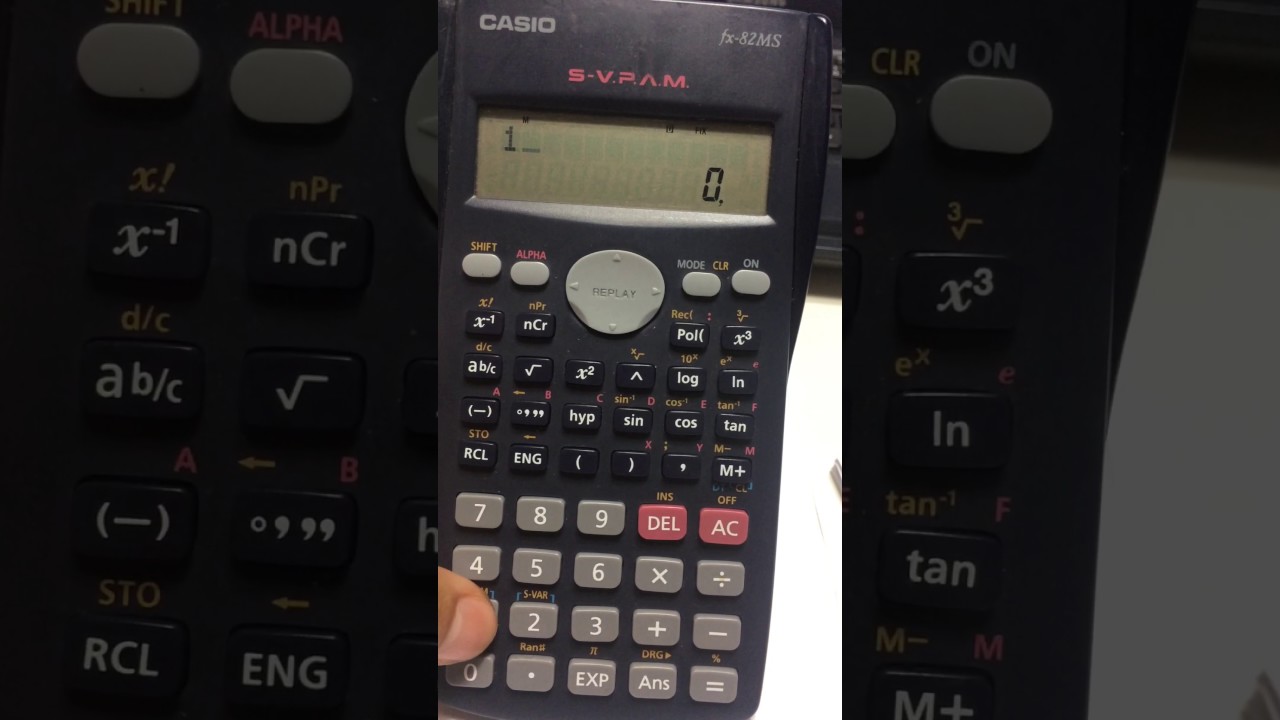 Como Colocar Fração Na Calculadora Cientifica