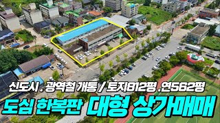 대형상가매매 호재가득한 신도시.광역철개통 미래가 더 기대되는 상가