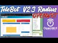 Cara Install TeleBot Version 2.3 Terbaru di Openwrt Radius