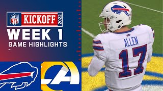 Bills vs. Rams Week 1 Season Opener - Madden 22 Simulation Highlights (Updated Rosters)