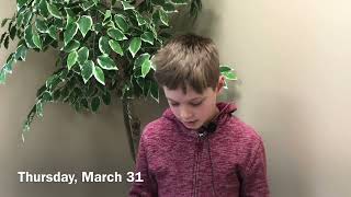 Morning Announcements 3.31.22