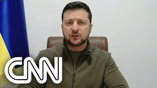 Zelensky acusa Rússia de matar civis \