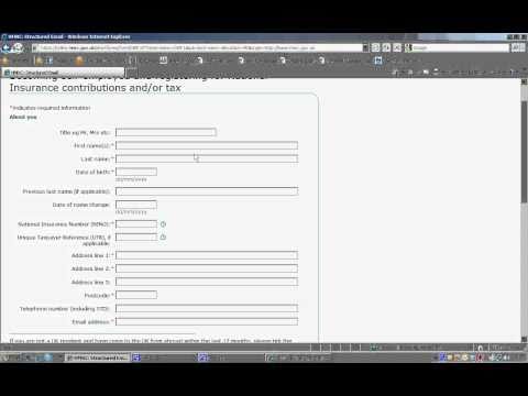 Registering as self employed Registering as self employed
