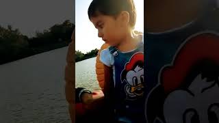 Arnav \u0026 Saanvi enjoying in boat ⛵