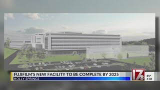 Fujifilm's new $2 billion facility to be complete by 2025 in Holly Springs