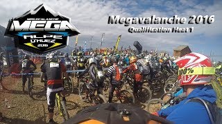 Megavalanche 2016 Qualification Heat 1 Alpe d´Huez (Full race )